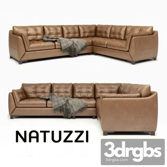 Natuzzi Editions Sofa 3D Model Download
