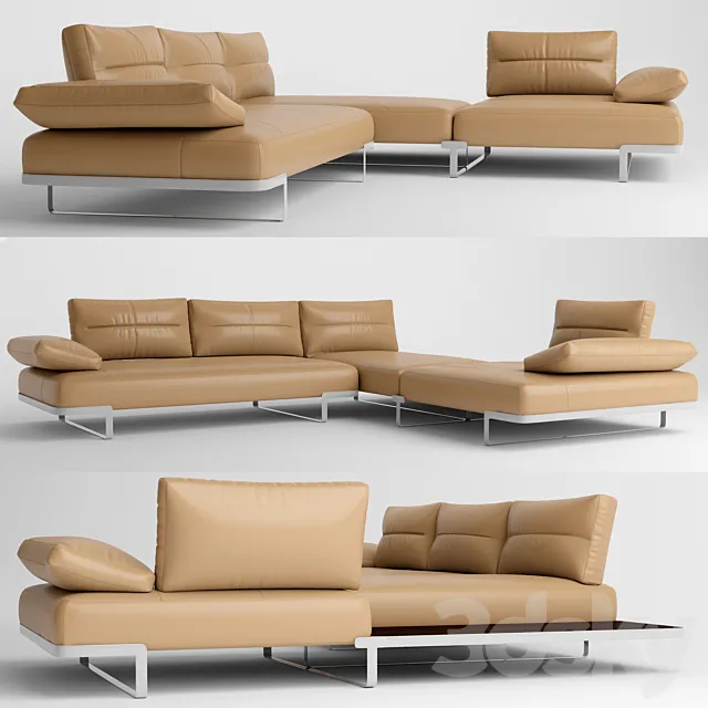 Natuzzi Icaro sofa 3DModel