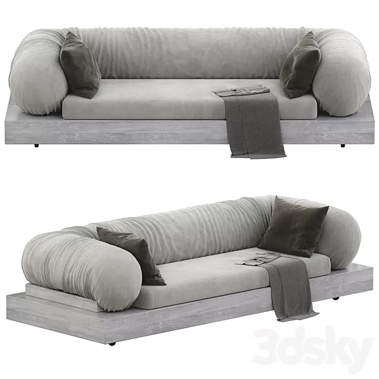 Natuzzi Italia Block 3D Model Free Download