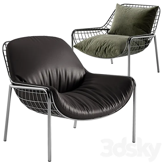 Natuzzi lave chair 3DModel
