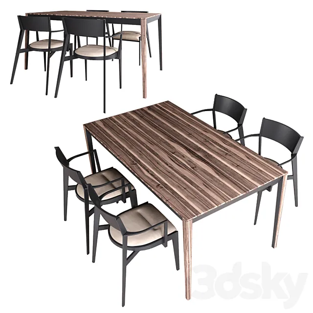 Natuzzi Leggero and Lisa 3DModel