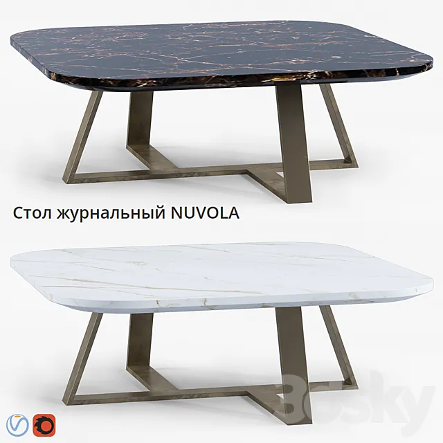 Natuzzi Nuvola T168001 3DModel