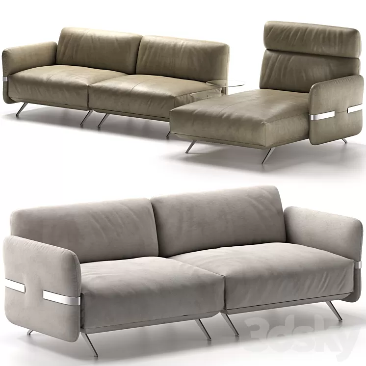 Natuzzi Pablo 3D Model Natuzzi Pablo 3D Model
