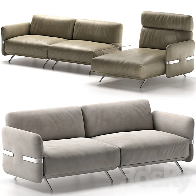 Natuzzi Pablo 3DModel Natuzzi Pablo 3DModel