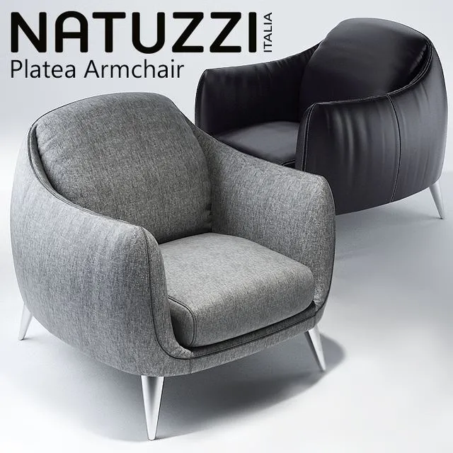 Natuzzi Platea 3D Model Natuzzi Platea 3D Model