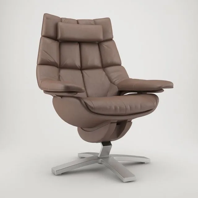 NATUZZI REVIVE ARMCHAIR 3D Model NATUZZI REVIVE ARMCHAIR 3D Model
