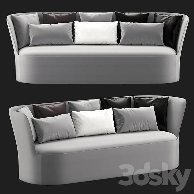 NATUZZI Sofa Cape 3DModel