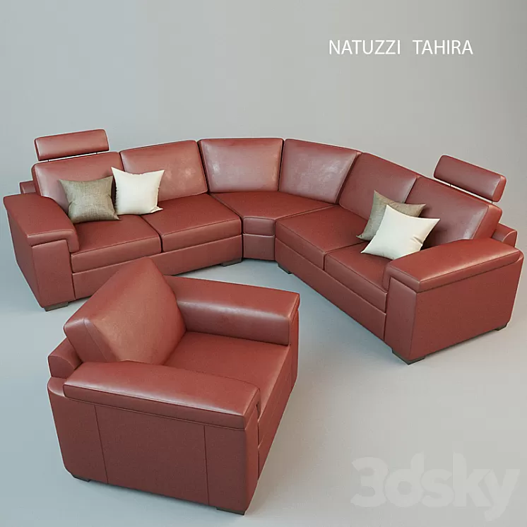 Natuzzi Tahira 3D Model