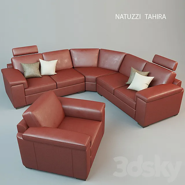 Natuzzi Tahira 3DModel Natuzzi Tahira 3DModel