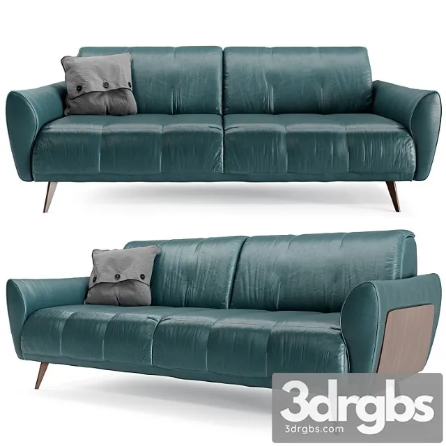 Natuzzi talento b993 vers488 2 3D Model Download