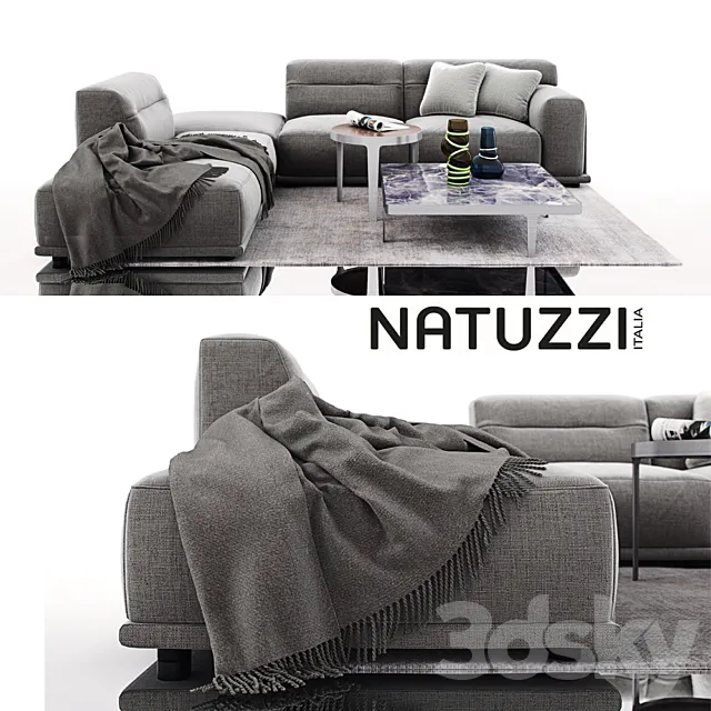 Natuzzi_Dorian 3DModel Natuzzi_Dorian 3DModel