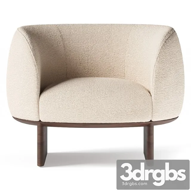 Nau nami boucle armchair