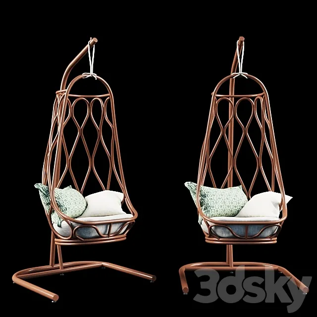 nautica swing chair 3D Model nautica swing chair 3D Model