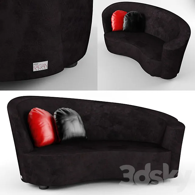 Nautilus by Vladimir Kagan Couture 3D Model