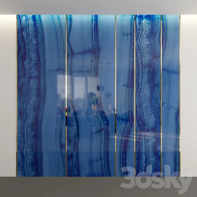 Nautilus wall panel 3D Model