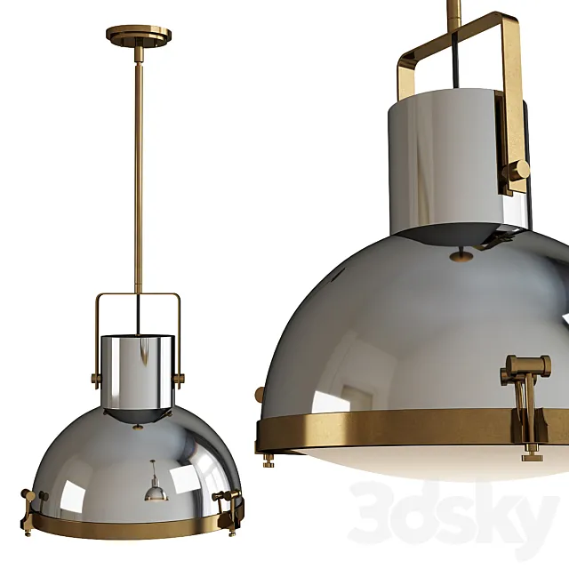Nautique pendant light 3D Model