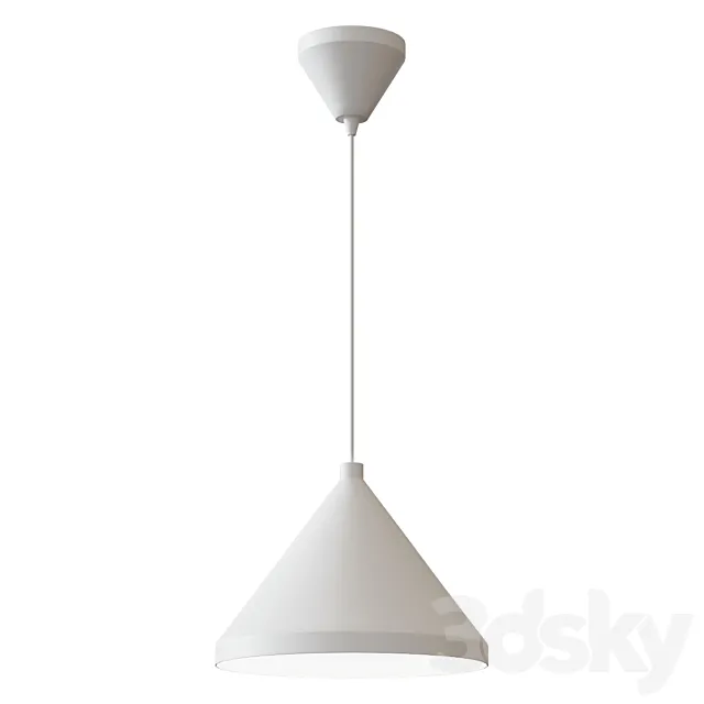NÄVLINGE NEVLINGE Pendant lamp white 33 cm 3D Model