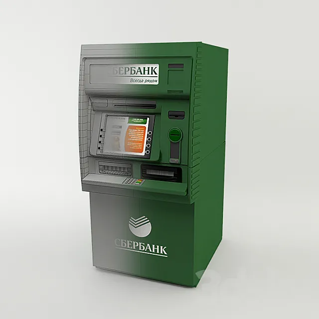 NCR SelfServ 32 ATM 3DModel NCR SelfServ 32 ATM 3DModel