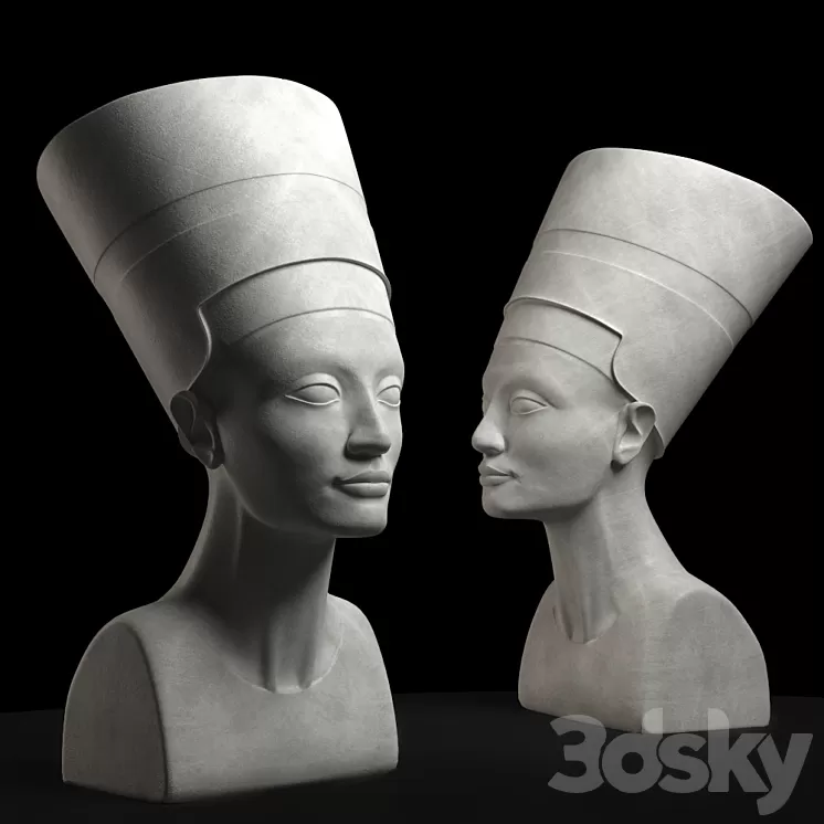 Nefertiti 3D Model