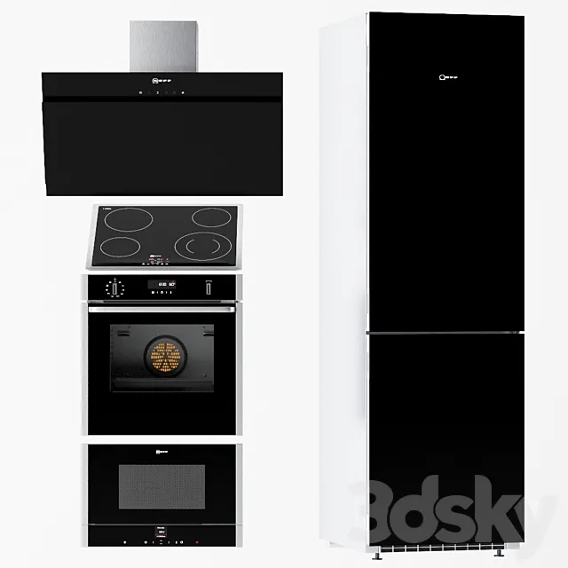 Neff Technique Kit 3D Model Neff Technique Kit 3D Model