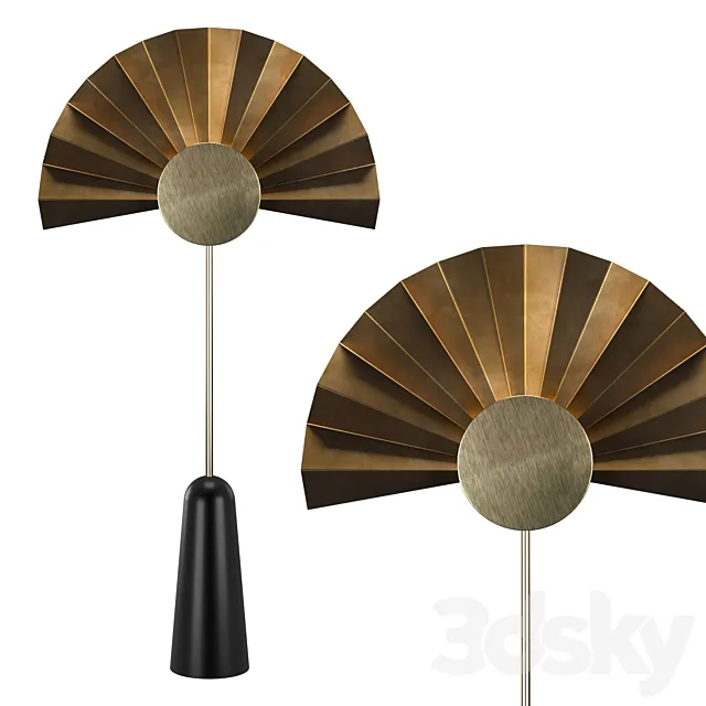 NEGRESCO FLOOR LAMP 3D Model