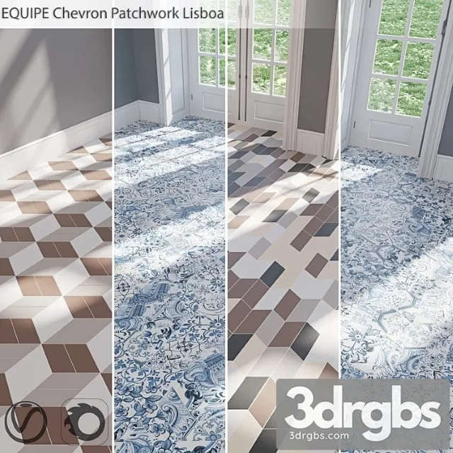 Negro Tile 2 3D Model Download