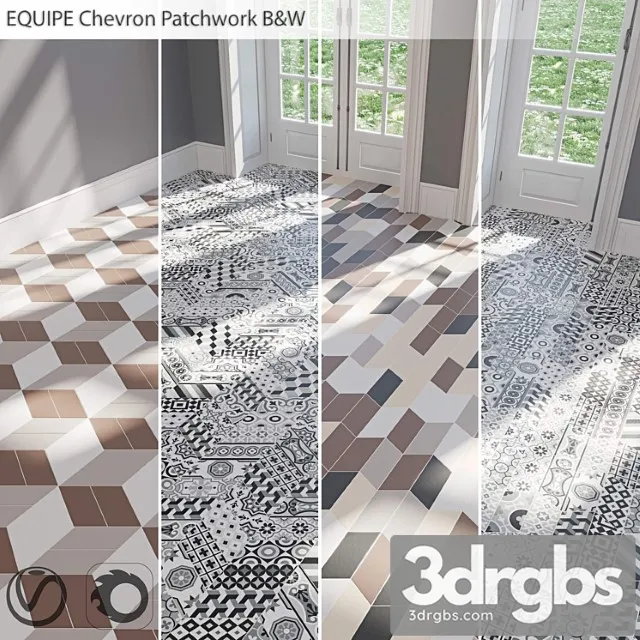 Negro Tile 3D Model Download