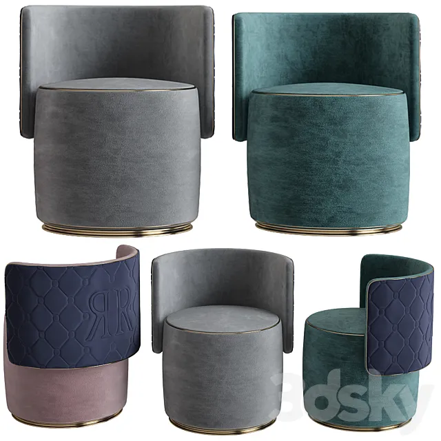 Nella Vetrina Rugiano Love Seat 3DModel Nella Vetrina Rugiano Love Seat 3DModel