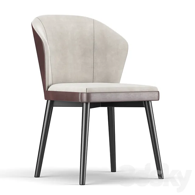 Nelly Chair By Laskasas 3D Model