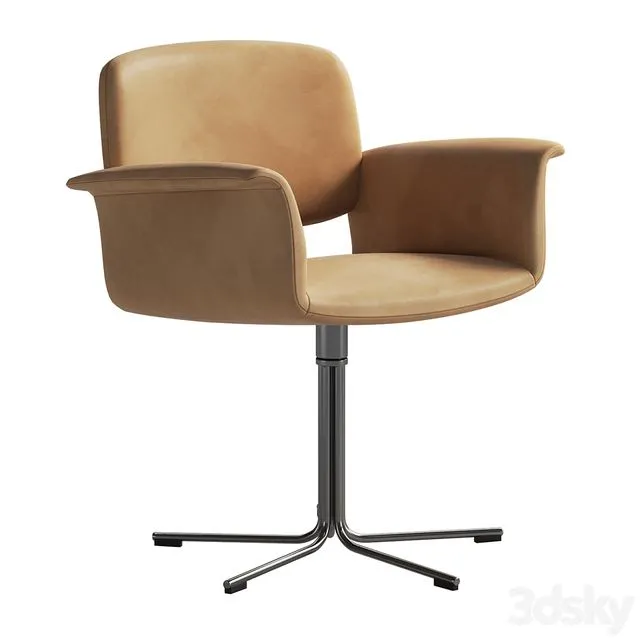 Nelson Swivel Office Chair 3D Model