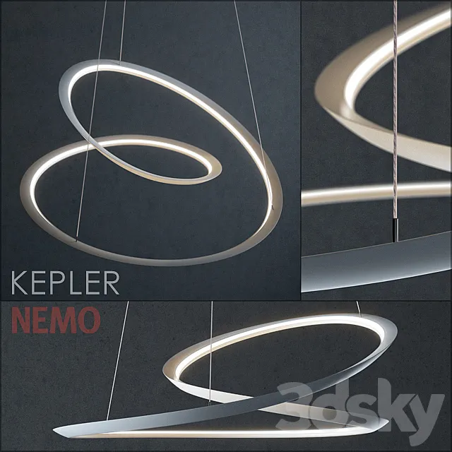 NEMO Kepler pendant 3DModel NEMO Kepler pendant 3DModel