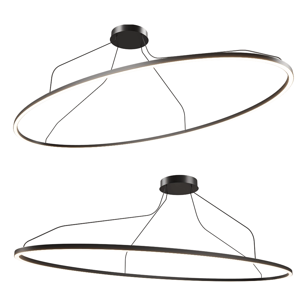 Nemo Lighting – Pendant lamp Ellisse Mega 3D Model
