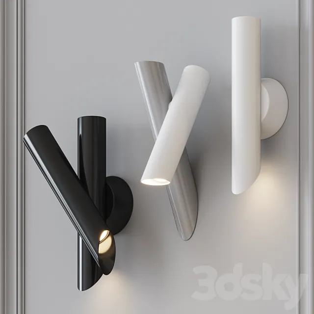 Nemo Lighting – Tubes wall lamps 3DModel