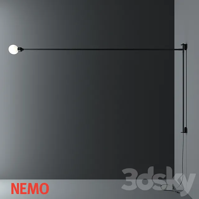 Nemo Potence Pivotante 3D Model