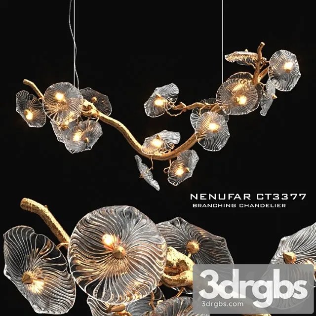 Nenufar horizantal chandelier Nenufar horizantal chandelier