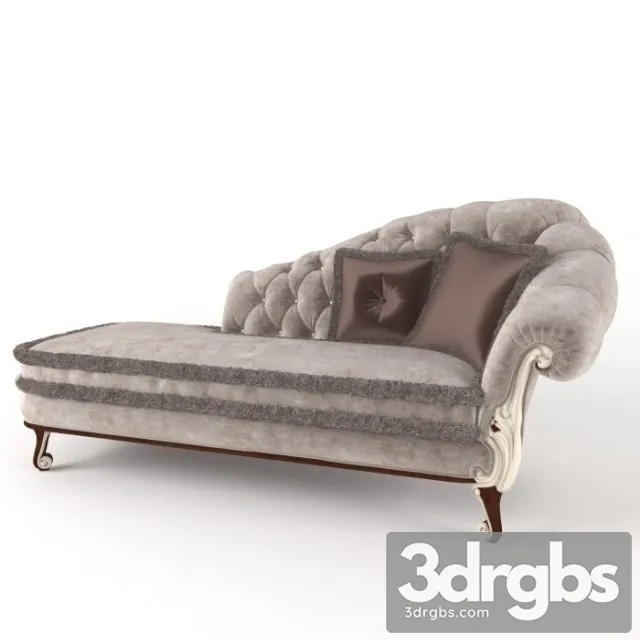 Neo Classic Luxury Sofa 01 3D Model Download