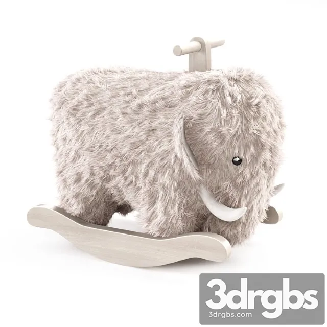 Neo Mammoth Rocking Horse 3D Model Download