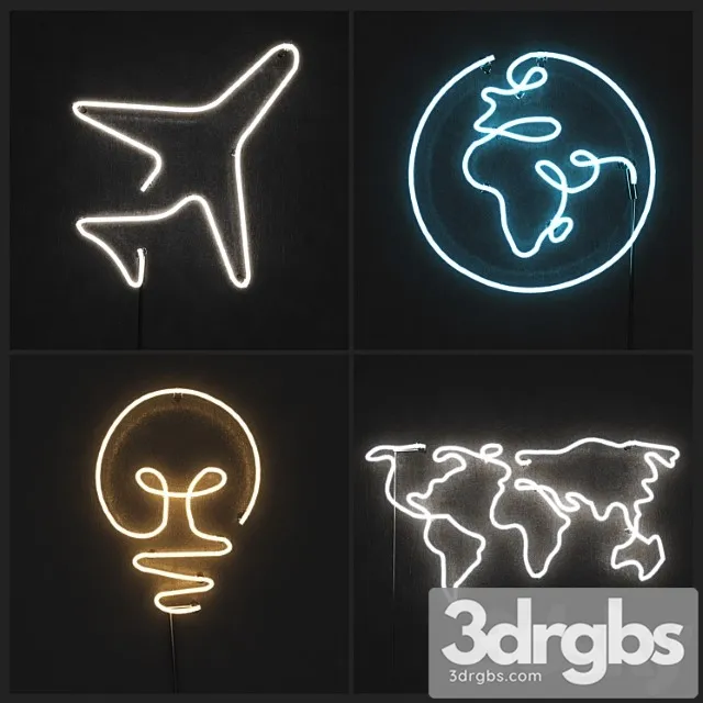 Neon light. set 2 Neon light. set 2