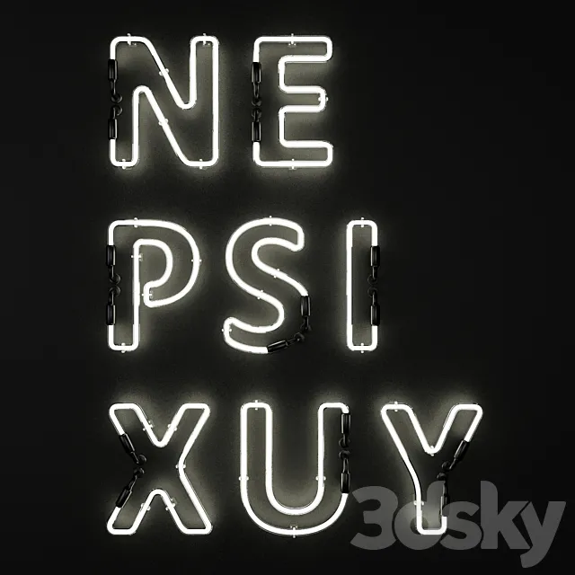 Neon – NESPIXUY 3D Model Neon – NESPIXUY 3D Model
