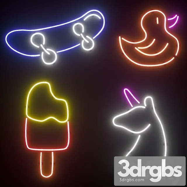 Neon set 9 Neon set 9