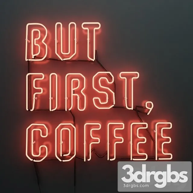 Neonsignboard 3D Model Download