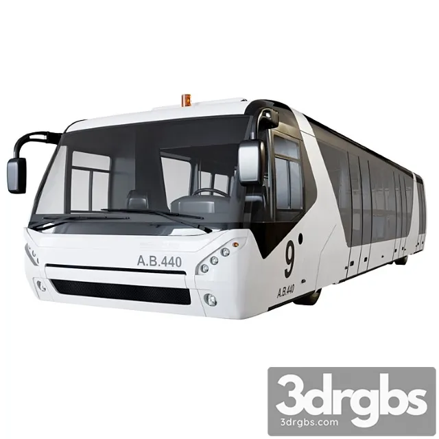 Neoplan airliner bus 3D Model Download