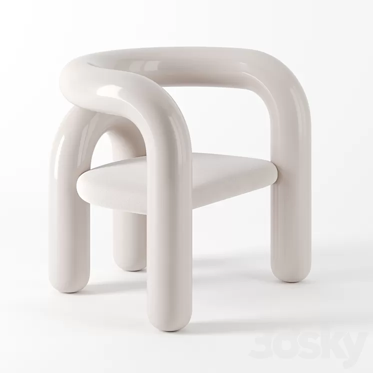 Neotenic chair by jumbo 3D Model Neotenic chair by jumbo 3D Model