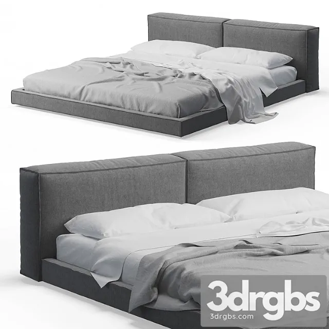 Neowall bed by living divani Neowall bed by living divani