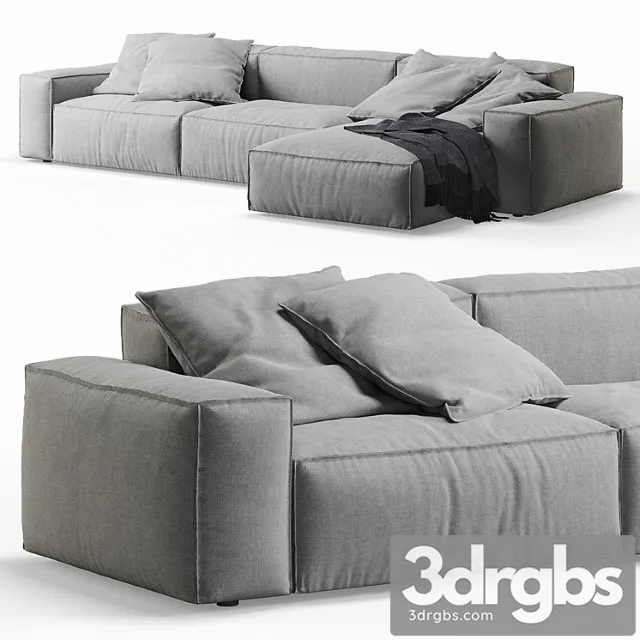Neowall corner sofa by living divani 2 Neowall corner sofa by living divani 2