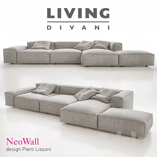 NEOWALL Sofa Composition I 3DModel NEOWALL Sofa Composition I 3DModel
