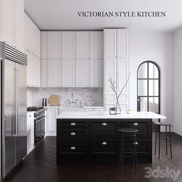 NEPTUNE Chichester Kitchen 3D Model NEPTUNE Chichester Kitchen 3D Model