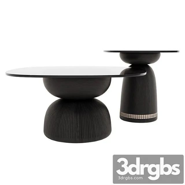 Nera Table Black Monica Forster Zanat 3D Model Download Nera Table Black Monica Forster Zanat 3D Model Download