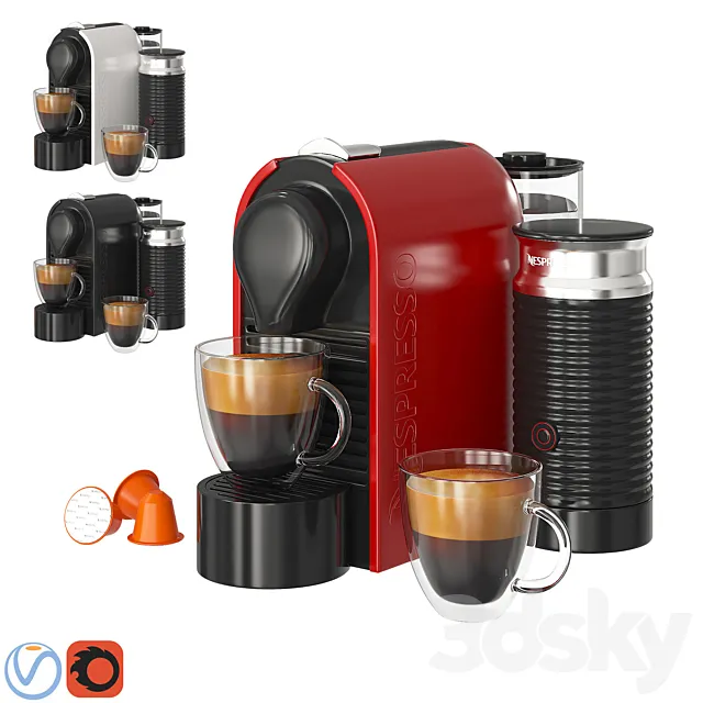 Nespresso Krups 3D Model