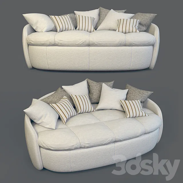 Nest sofa 3D Model